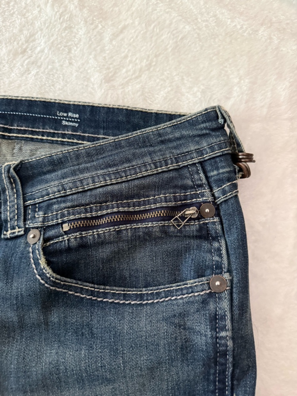 Levi’s Demi Curve Low Rise Skinny Jeans 32 - Picture 5 of 9